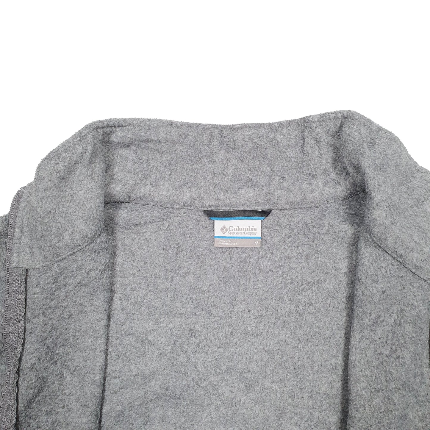 Mens Grey Columbia  Full Zip Jumper