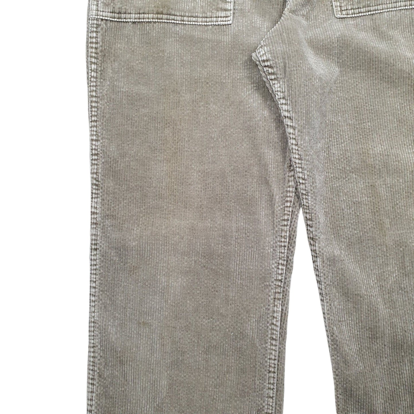 Mens Grey Polo Ralph Lauren Fatigue Corduroy Trousers