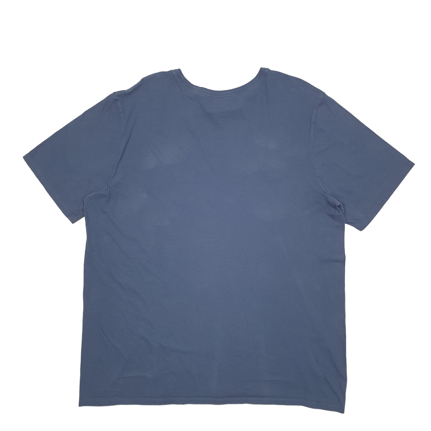 Mens Blue Nike Spellout Short Sleeve T Shirt
