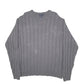 Mens Grey Nautica Knit Crewneck Jumper