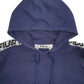 Mens Navy Fila  Hoodie Jumper