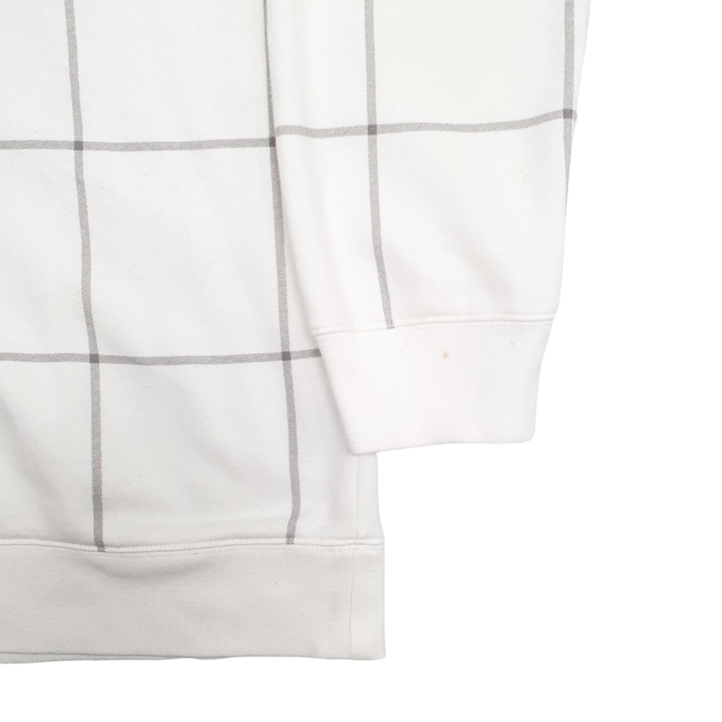 Mens White Nautica  Quarter Zip Jumper