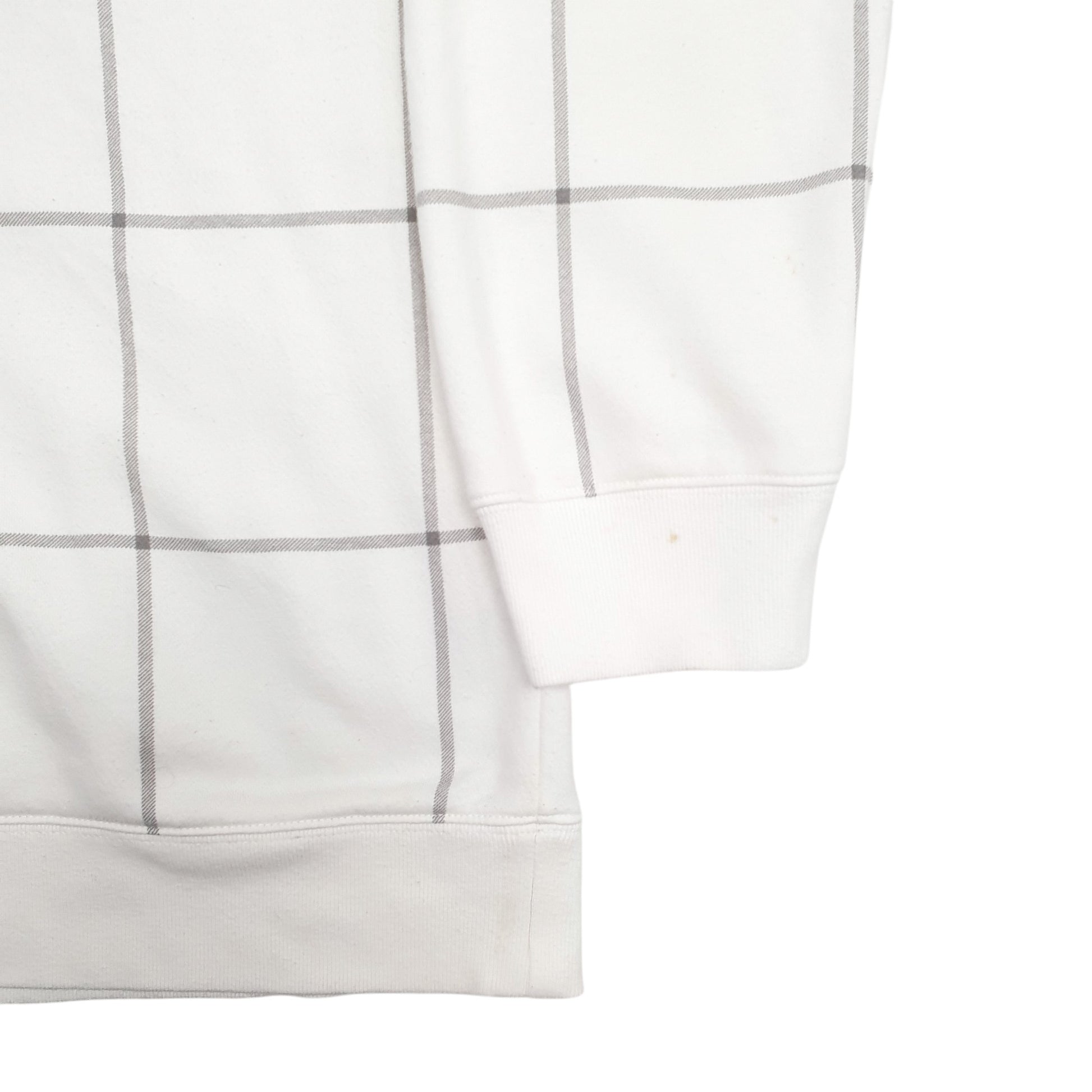 Mens White Nautica  Quarter Zip Jumper