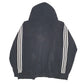 Mens Black Adidas  Full Zip Jumper
