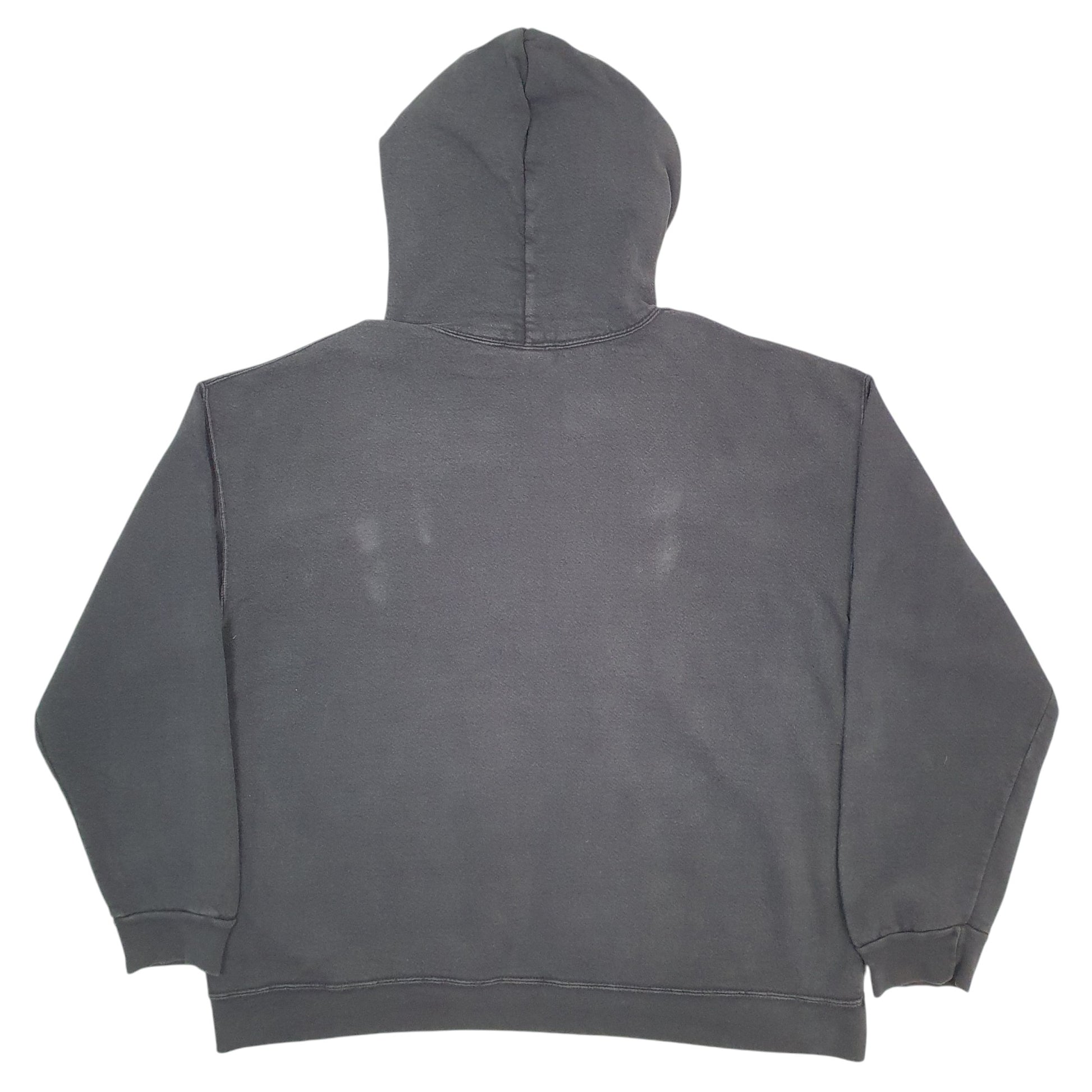 Mens Black Nutmeg Mills Carolina Panthers 90's Made In USA Crewneck Jumper