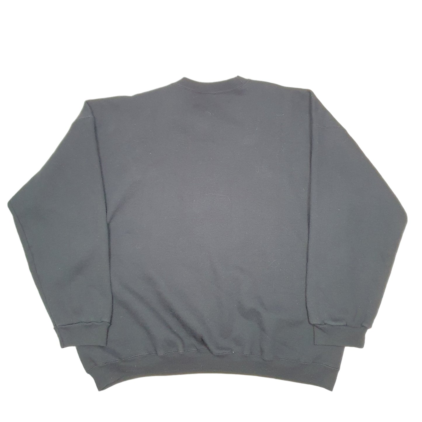 Mens Black Discuss Athletic Vintage Made In USA Mitchell Kernels Football 1995 Crewneck Jumper