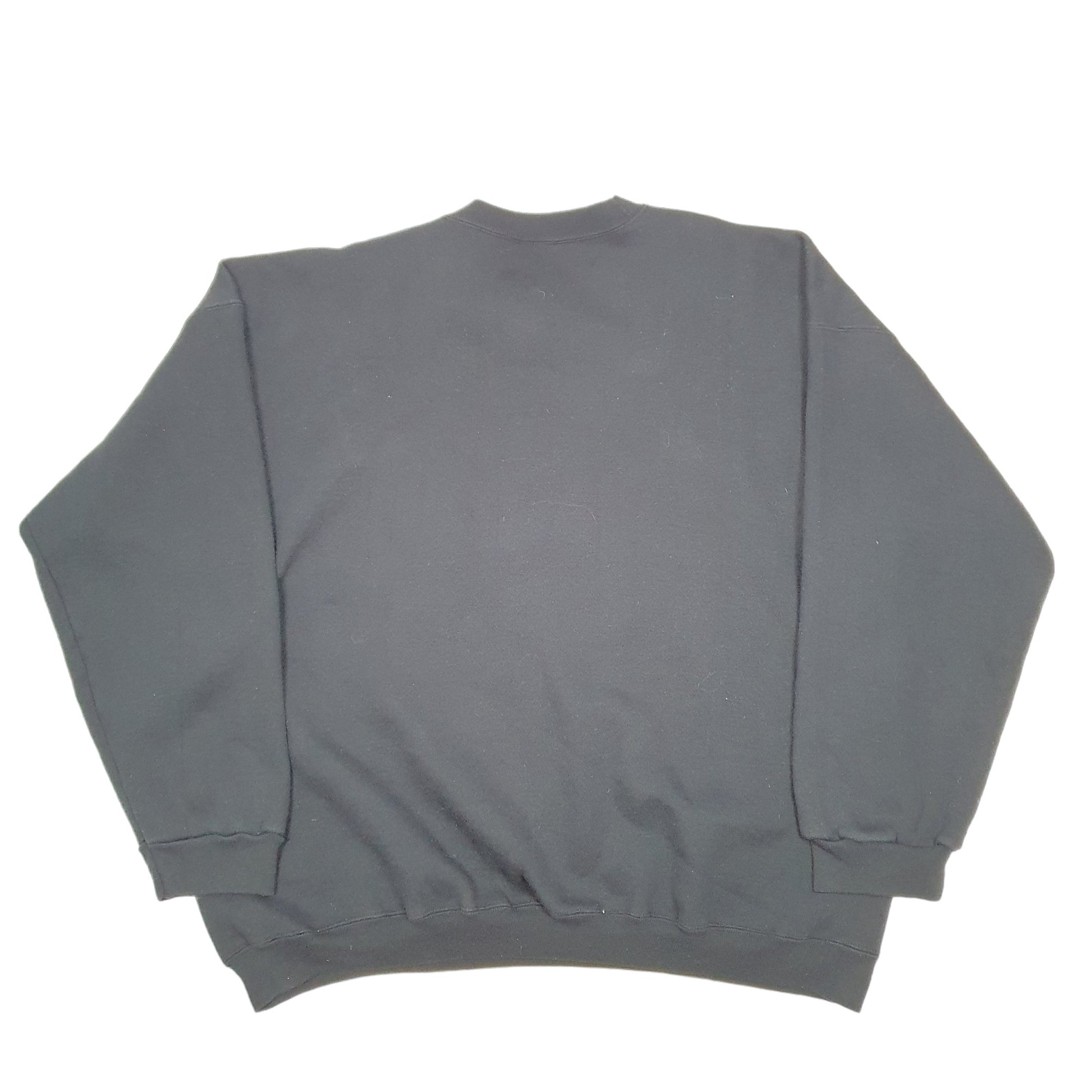 Mens Black Discuss Athletic Vintage Made In USA Mitchell Kernels Football 1995 Crewneck Jumper