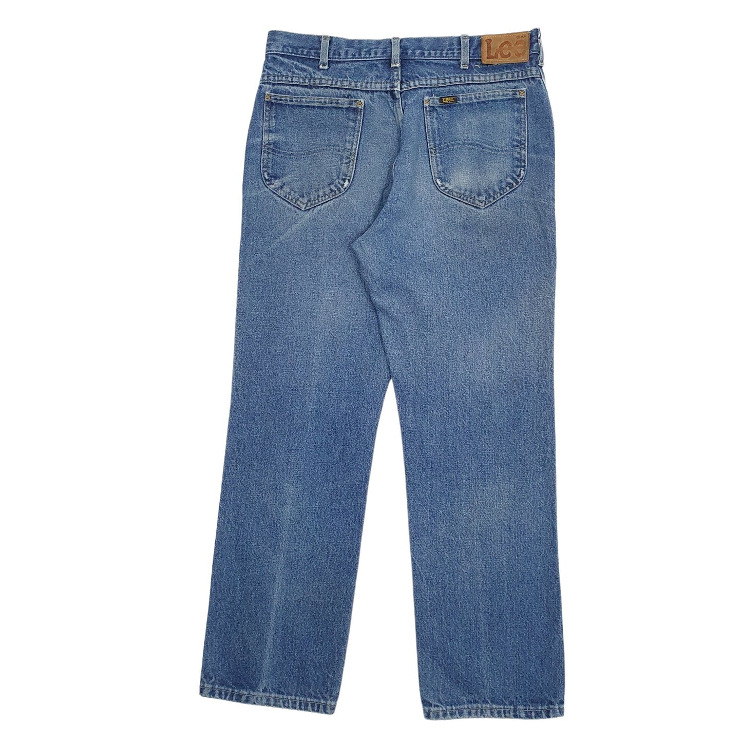 Mens Blue Lee Made In USA Riders JeansW34 L30