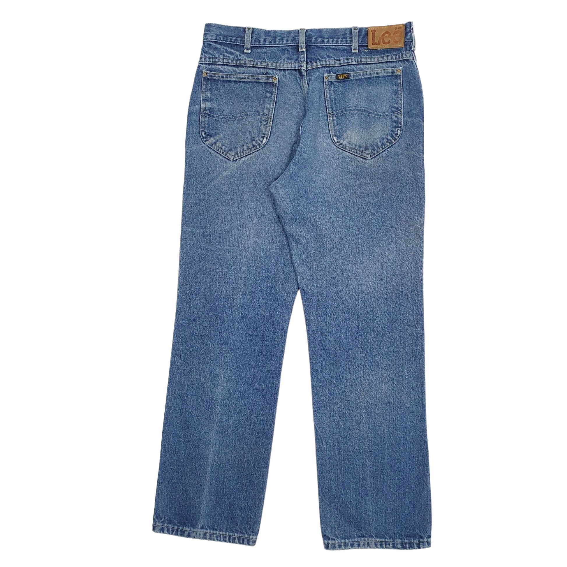 Mens Blue Lee Made In USA Riders JeansW34 L30