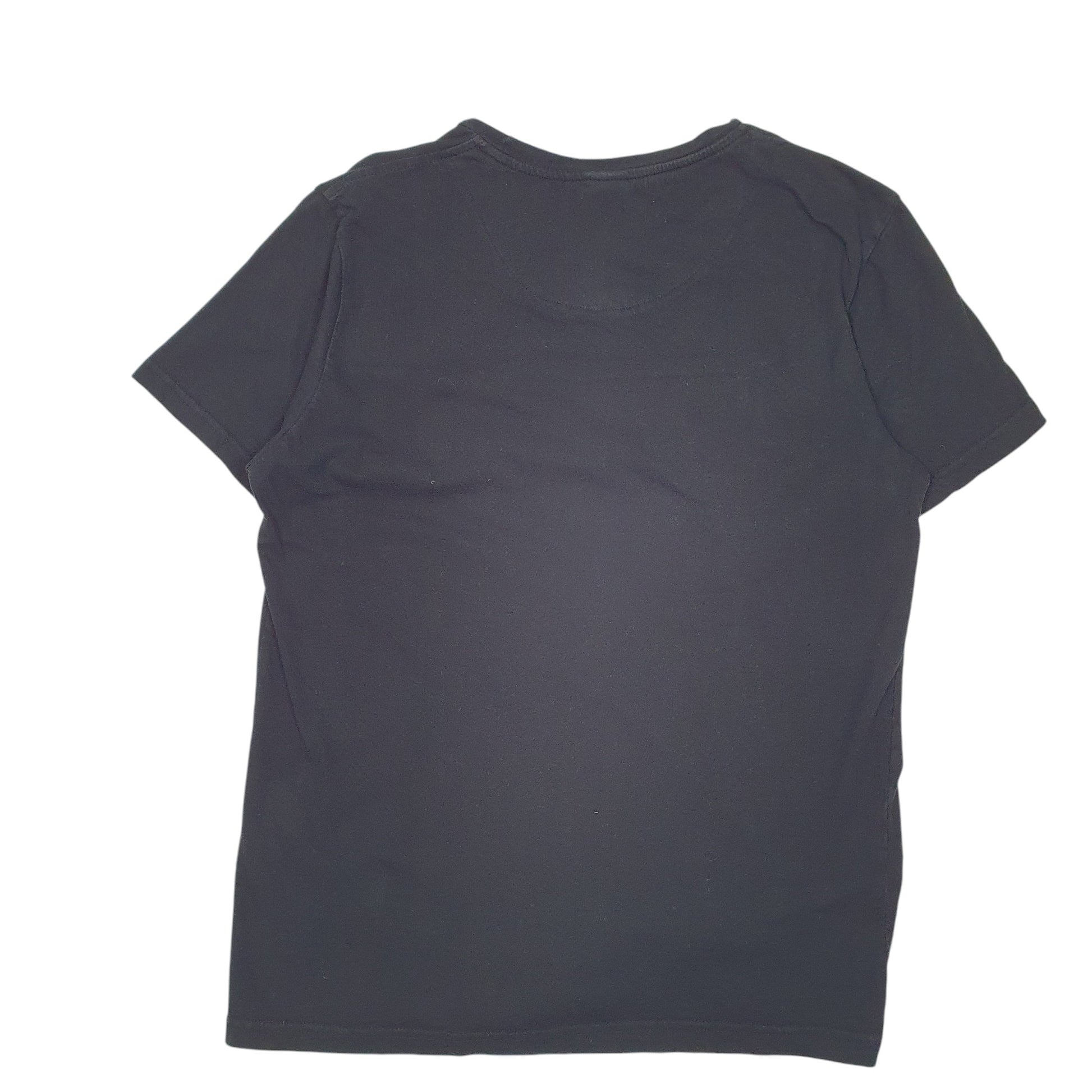 Mens Black Hugo Boss Spellout Short Sleeve T Shirt