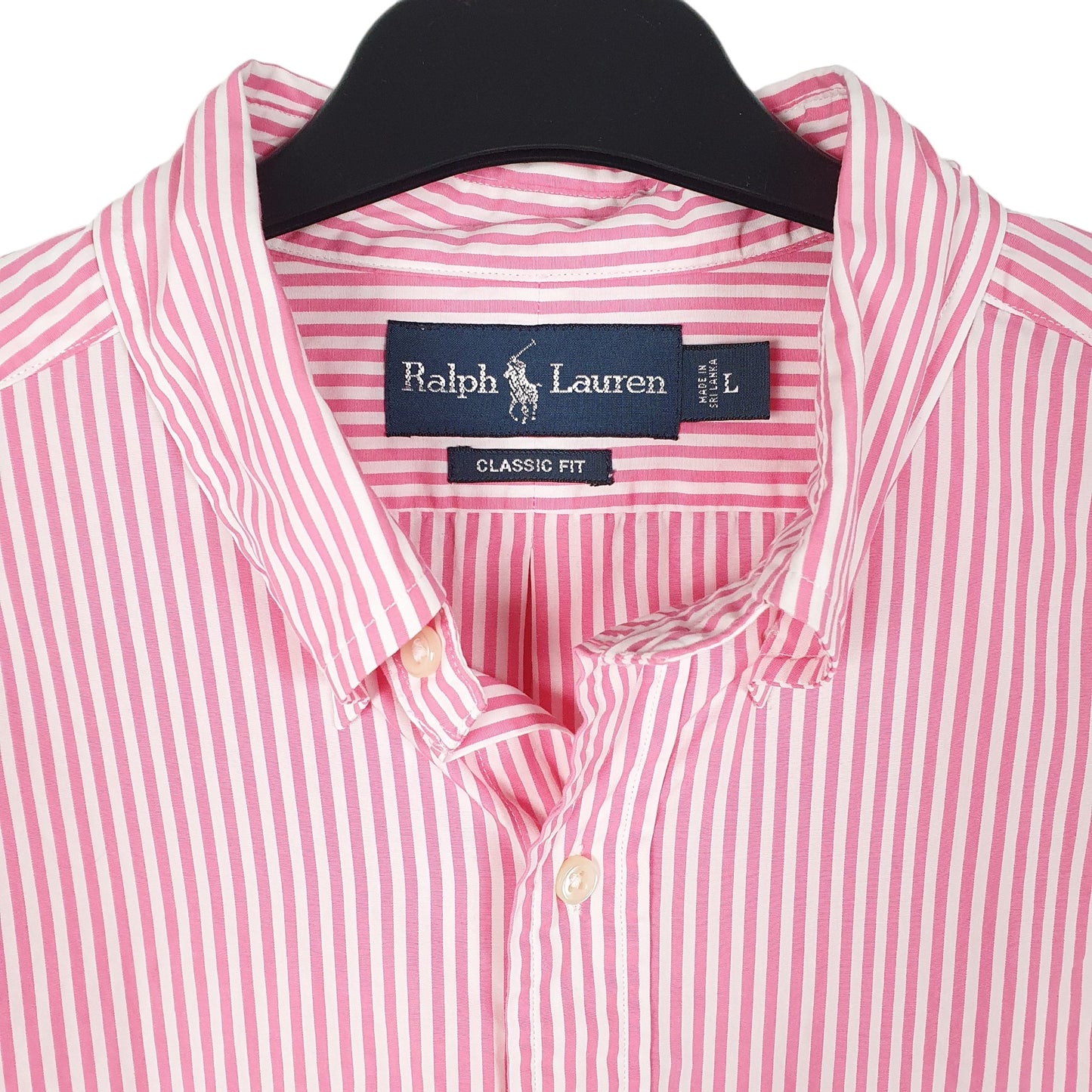Mens Pink Ralph Lauren  Long Sleeve Shirt