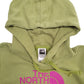 Womens Khaki The North Face Spellout Hoodie Jumper