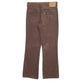 Mens Brown Levis 517 Corduroy Trousers