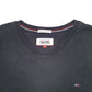 Mens Black Tommy Hilfiger Denim Short Sleeve T Shirt