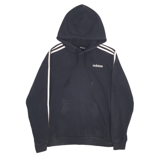 Mens Black Adidas  Hoodie Jumper