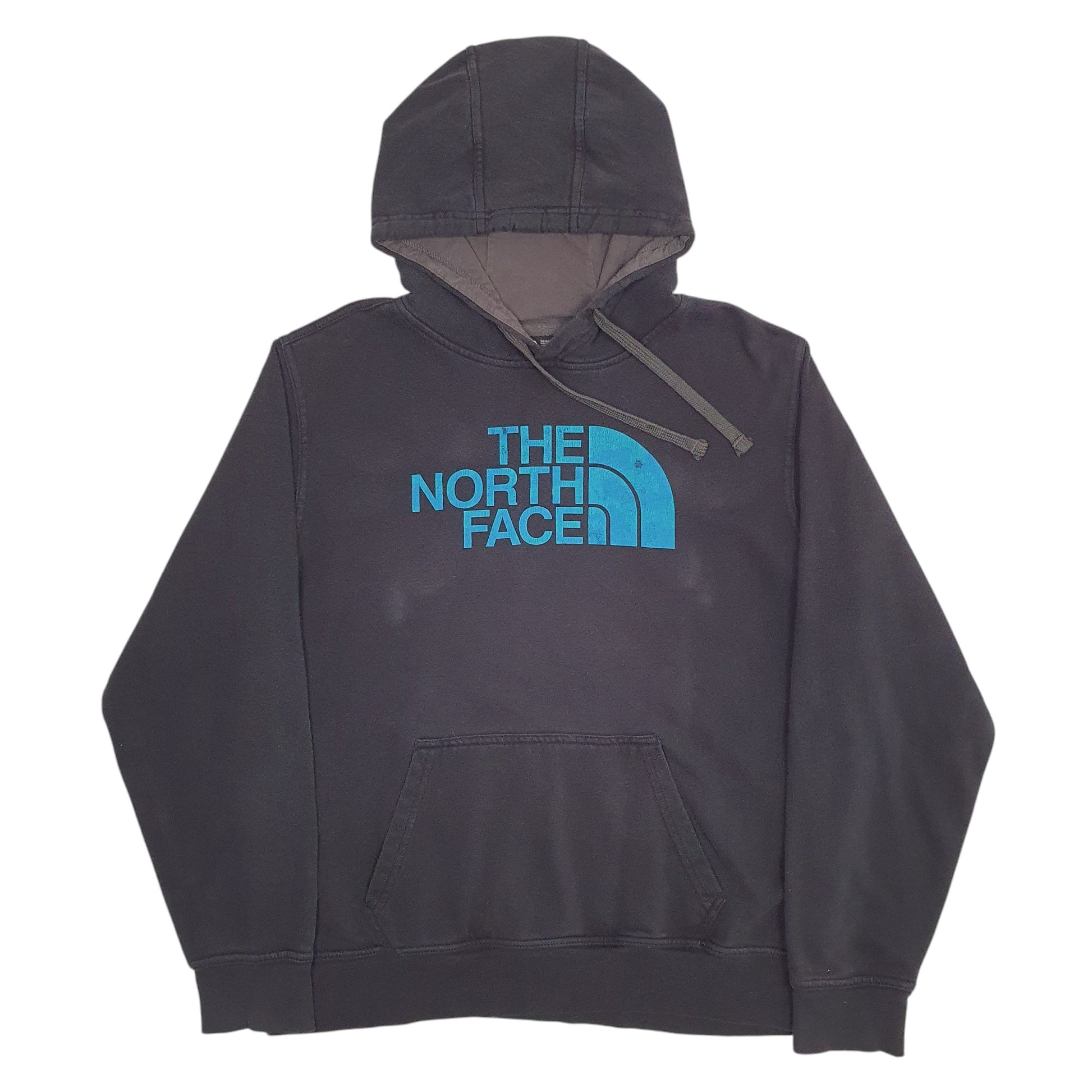 Mens Black The North Face Spellout Hoodie Jumper