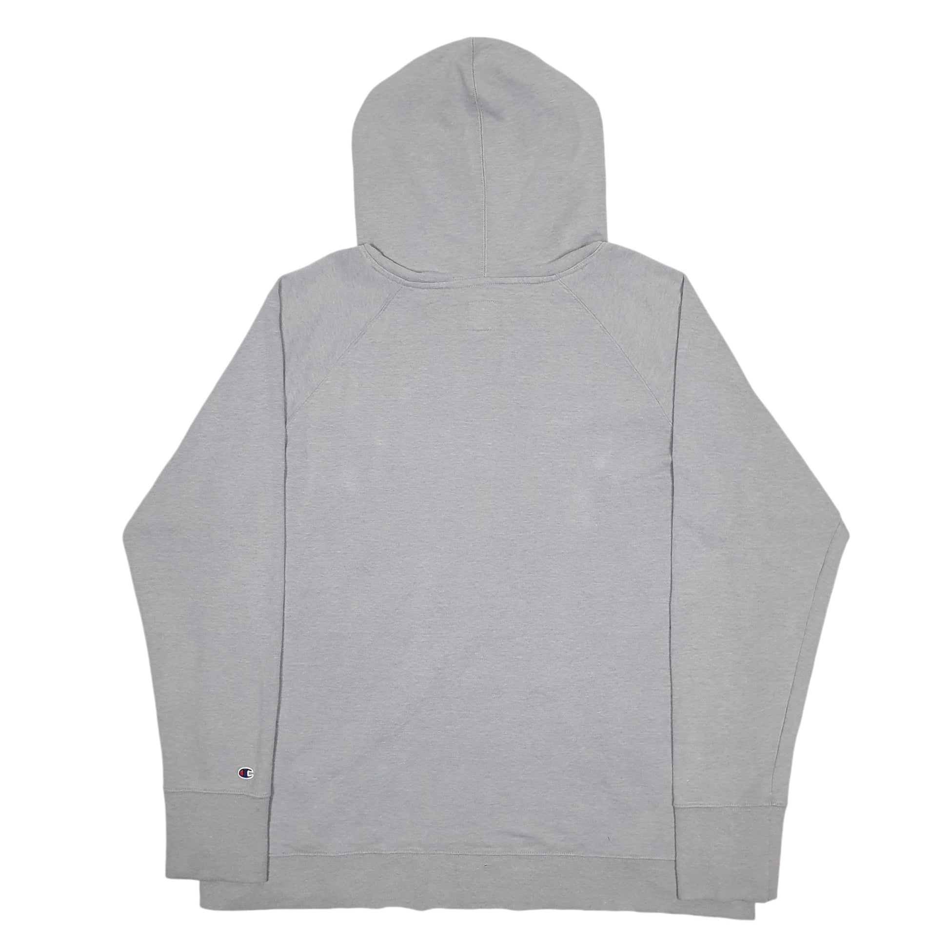 Mens Burgundy Champion Spellout Hoodie Jumper