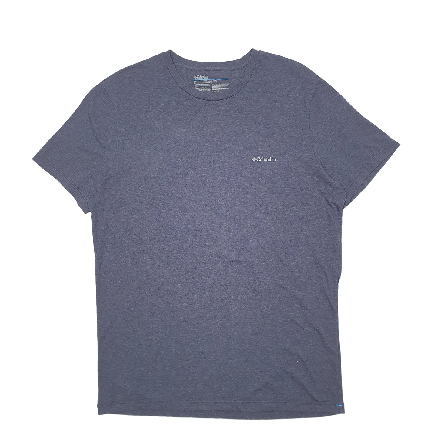 Mens Grey Columbia Sportswear  Short Sleeve T Shirt
