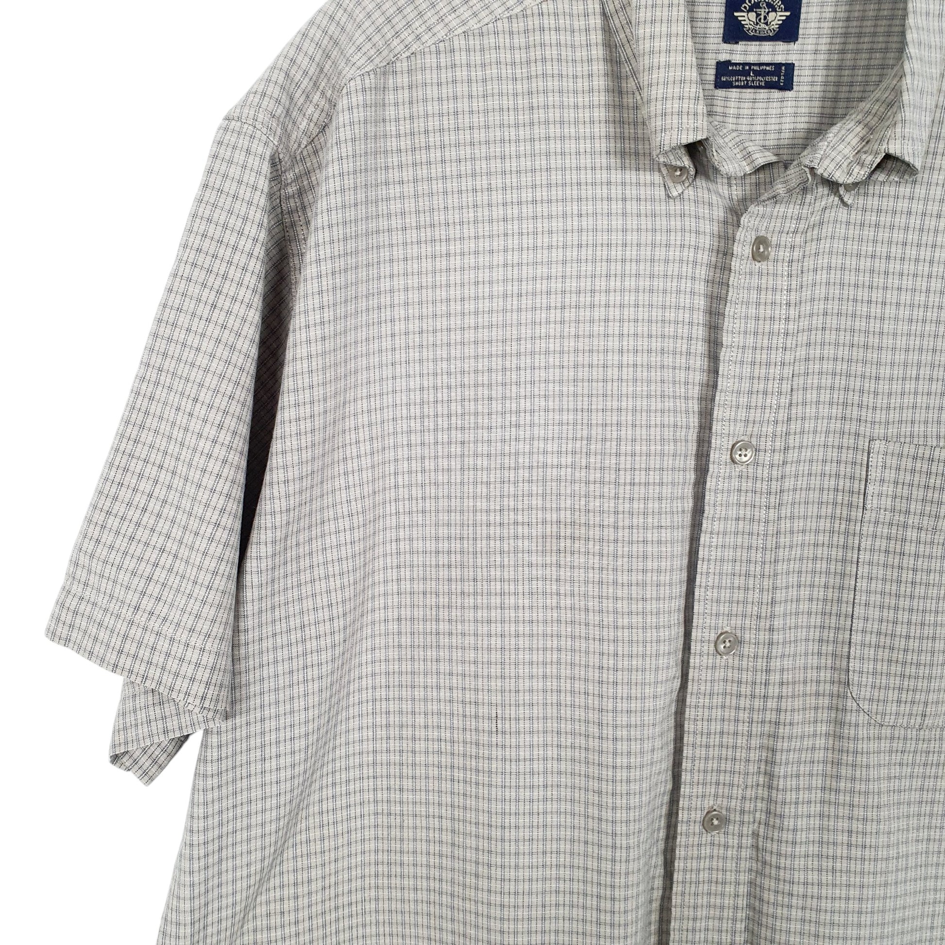 Mens Beige Dockers LS & CO Short Sleeve Shirt