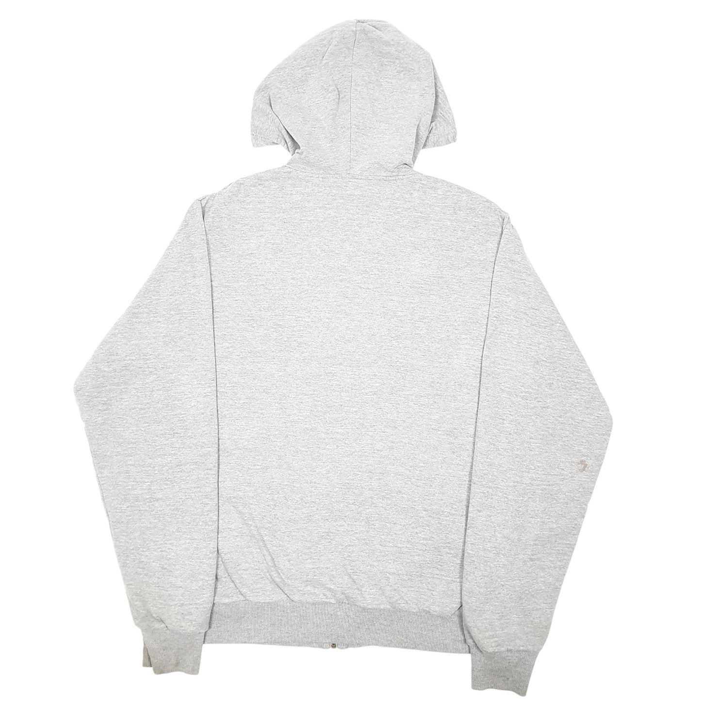 Mens Grey Dickies Hoodie Workwear Waffle Lined Thermal Full Zip Jumper