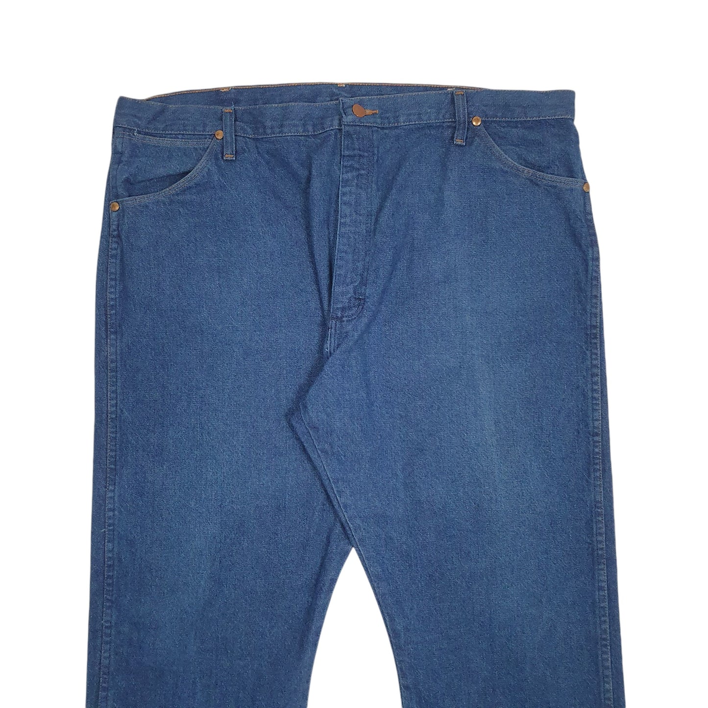 Mens Blue Wrangler 1990s Vintage Made in USA 13MWZ JeansW40 L28