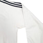 Mens White Adidas Spellout Hoodie Jumper