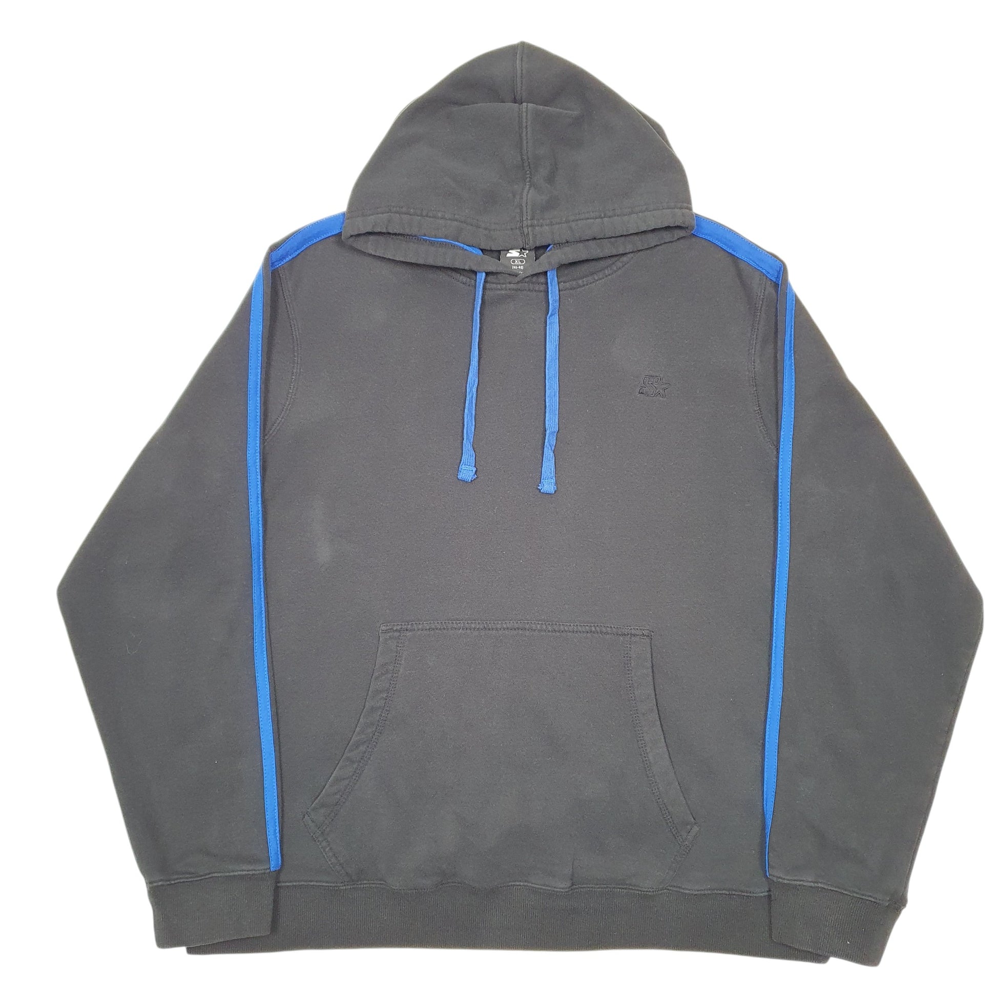 Mens Black Starter  Hoodie Jumper