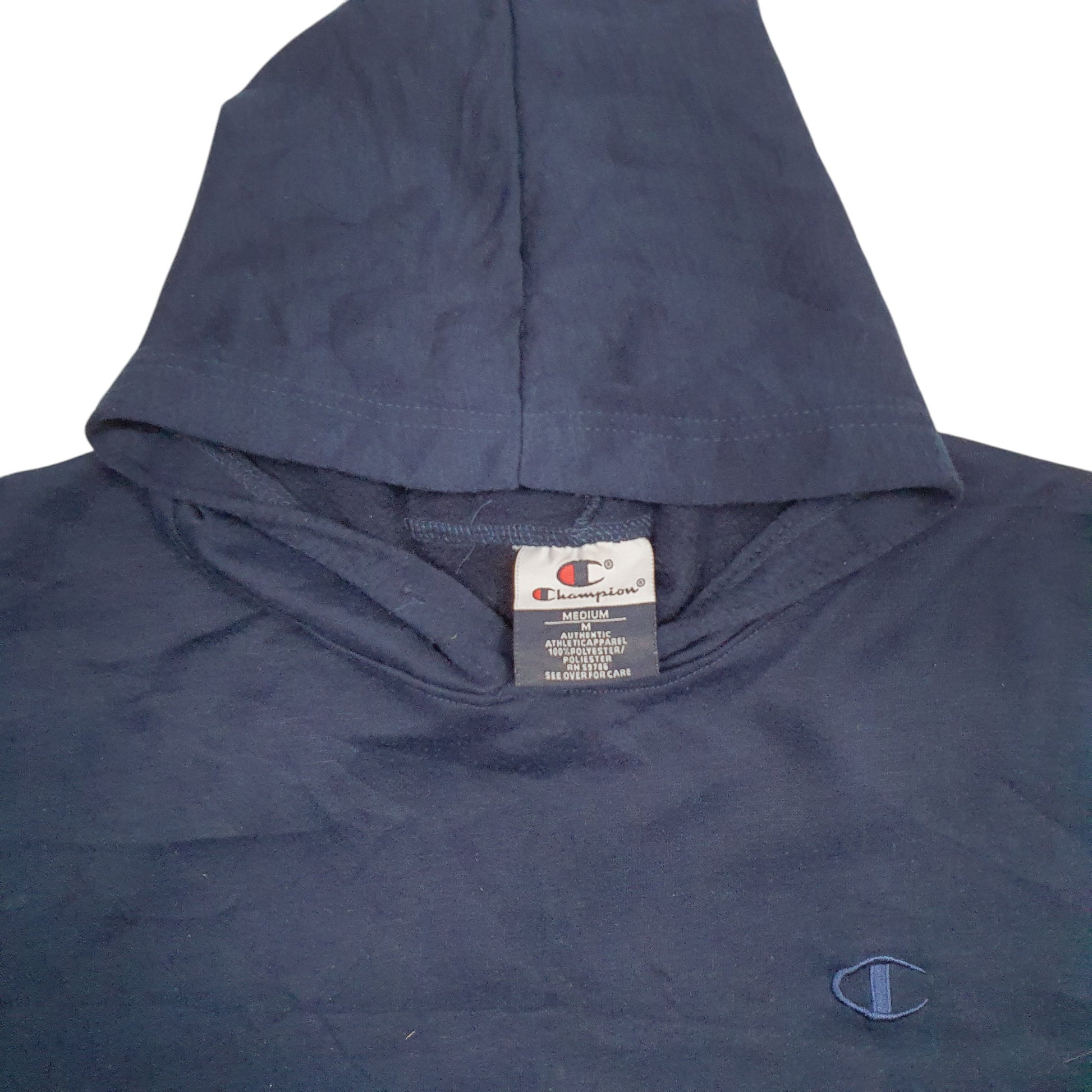 Mens Navy Champion  Hoodie Jumper