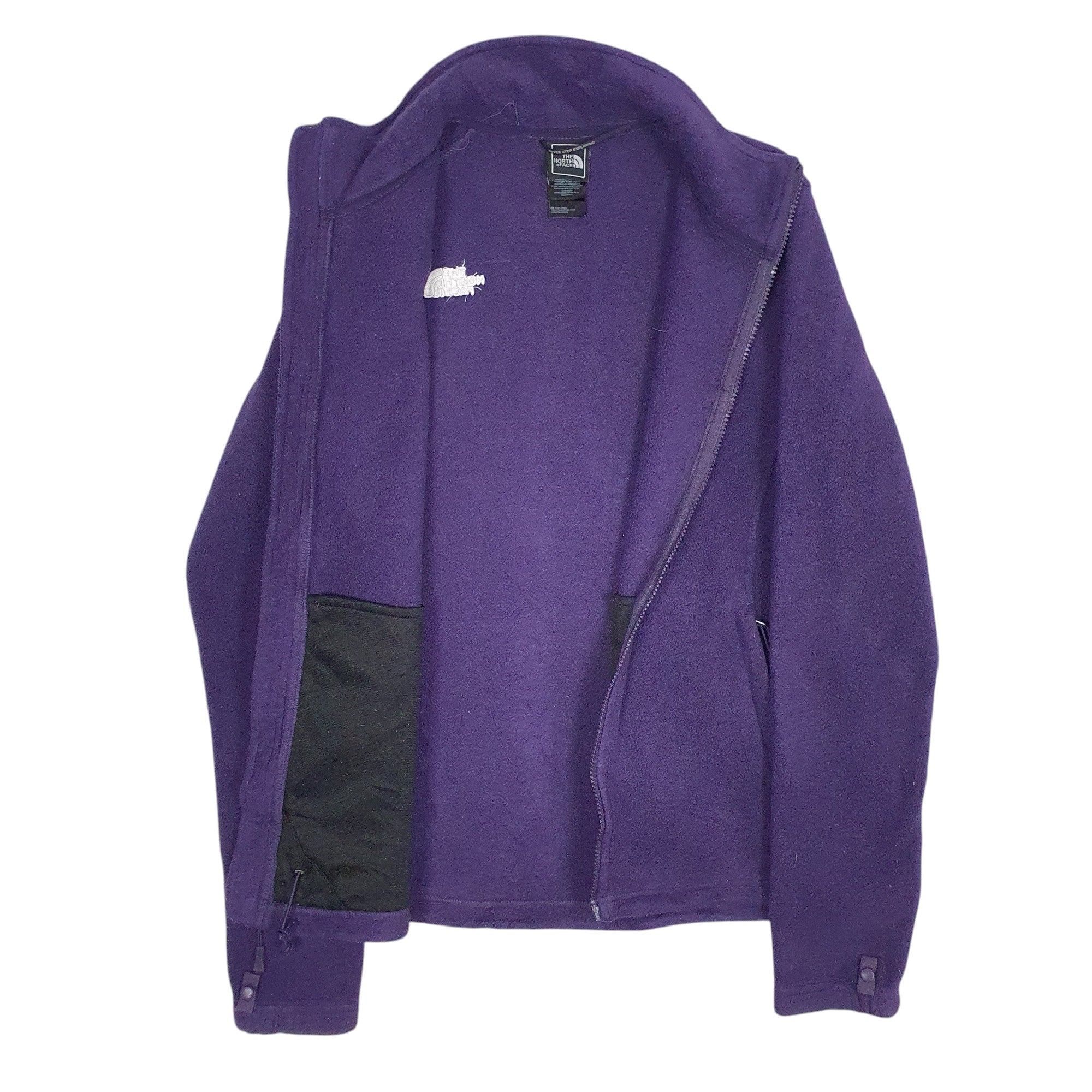 Womens The North Face Purple Full Zip Jumper M Bundl Clothing