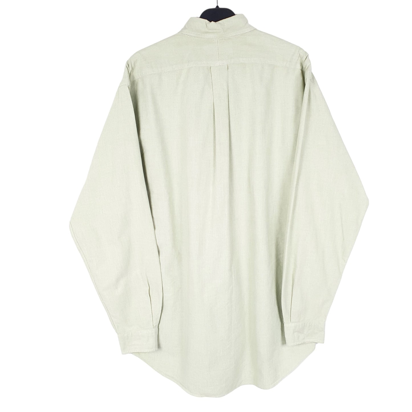Mens Green Ralph Lauren Oxford Long Sleeve Shirt