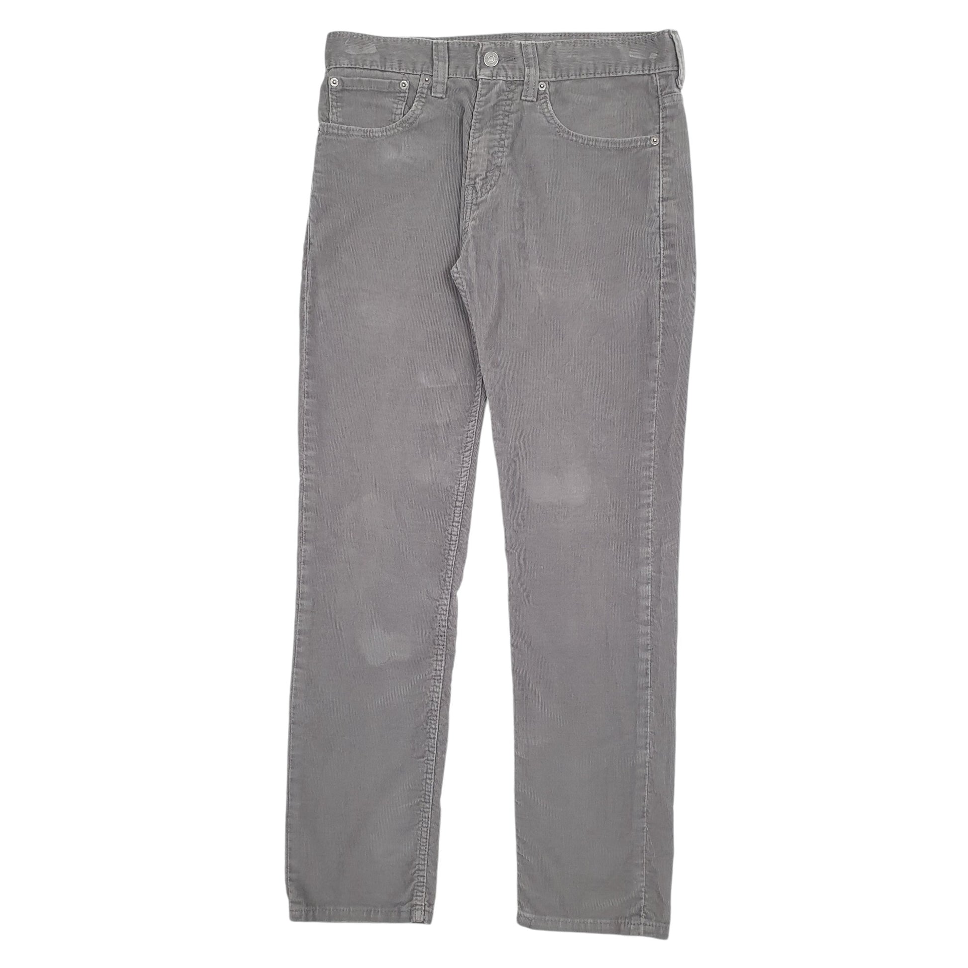 Mens Grey Levis  Corduroy Trousers