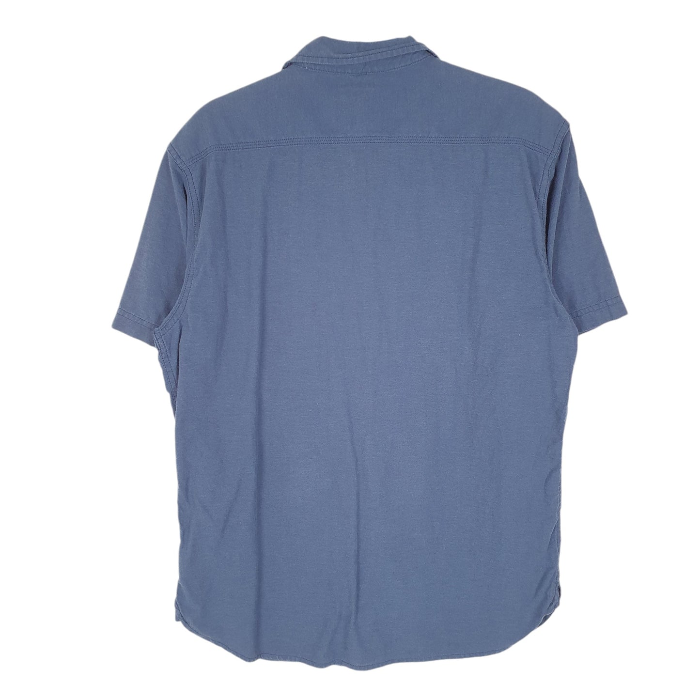 Mens Navy Levis Casual Short Sleeve Shirt