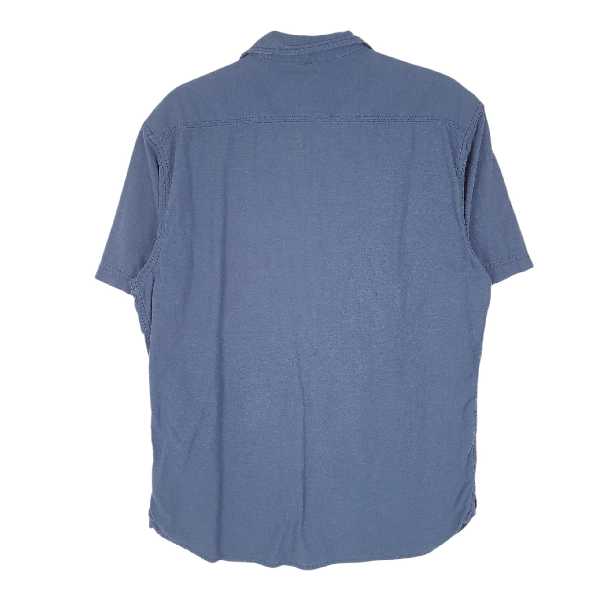Mens Navy Levis Casual Short Sleeve Shirt