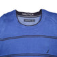 Mens Blue Nautica Knit Crewneck Jumper