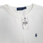 Mens White Polo Ralph Lauren  Crewneck Jumper