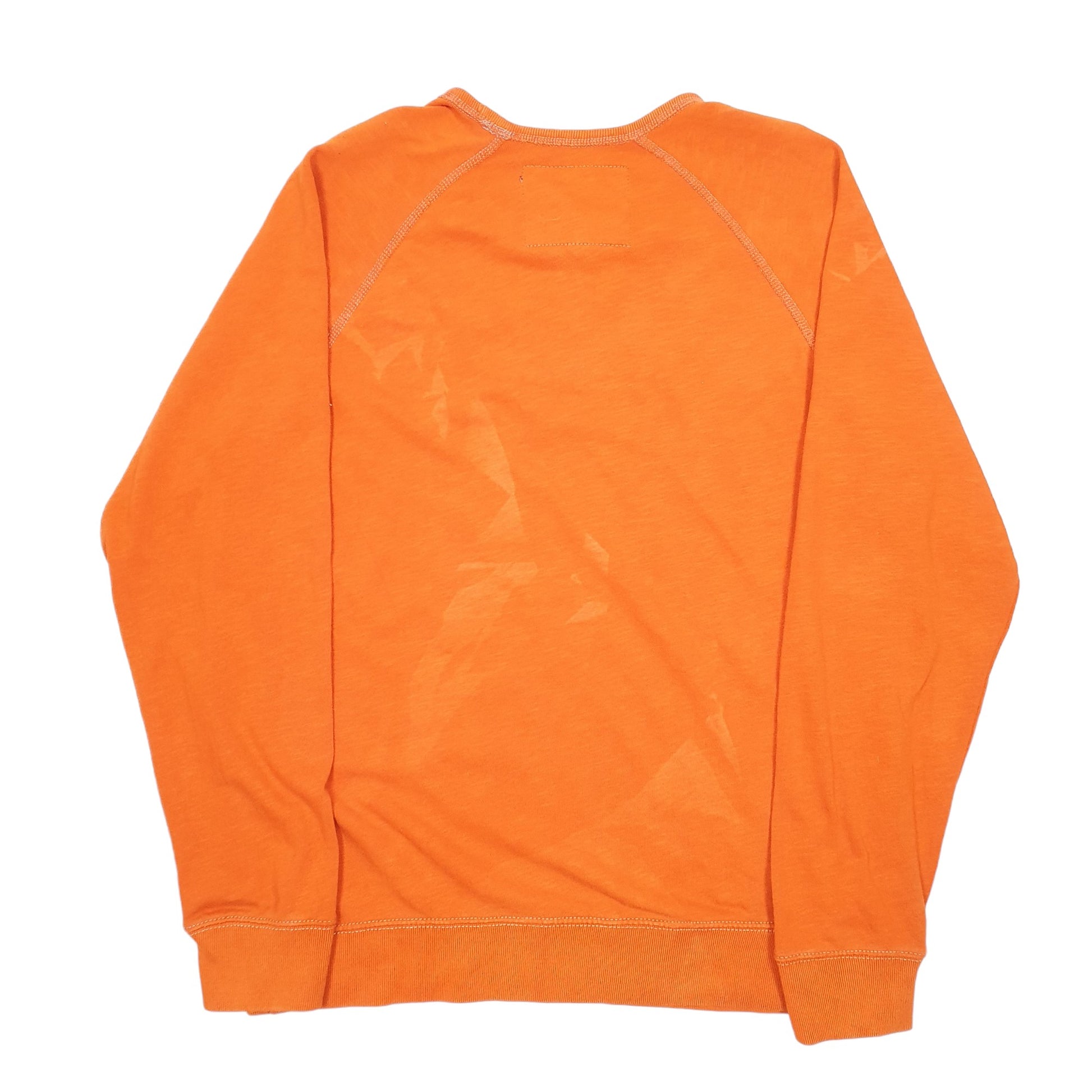 Mens Orange American Eagle  Crewneck Jumper