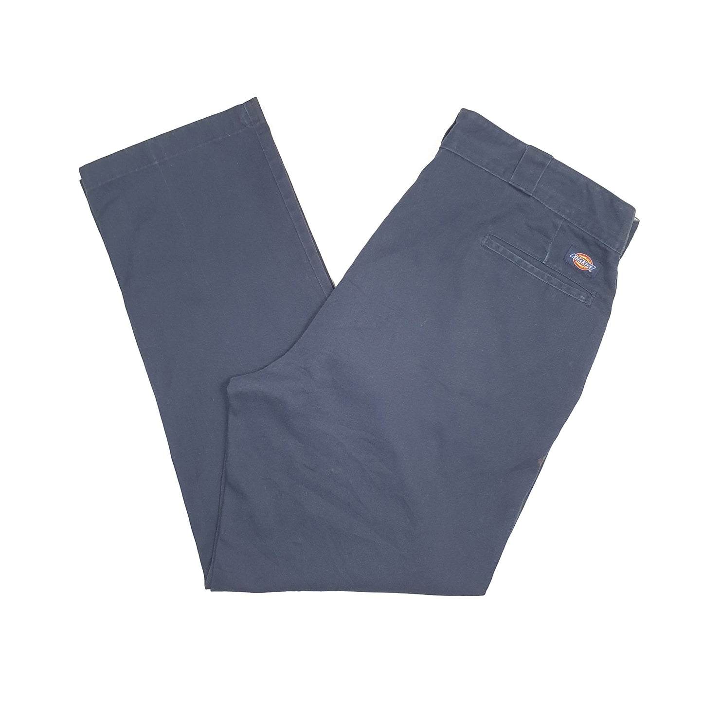 Mens Navy Dickies  Chino Trousers