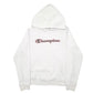 Womens White Champion  Hoodie Jumper