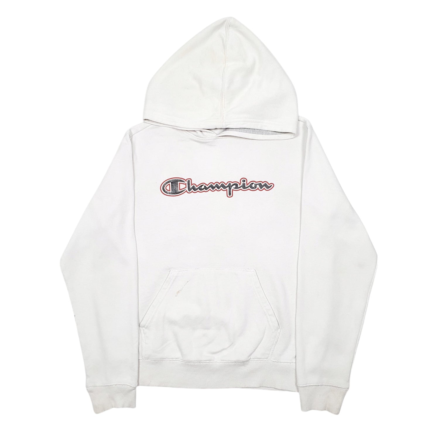Womens White Champion  Hoodie Jumper