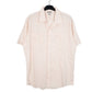 Mens Peach Izod Saltwater Short Sleeve Shirt