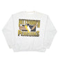 Mens Grey Logo 7 Vintage Pittsburgh Penguins Hockey NHL 90s Made In USA Crewneck Jumper