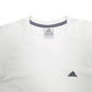 Mens White Adidas  Short Sleeve T Shirt