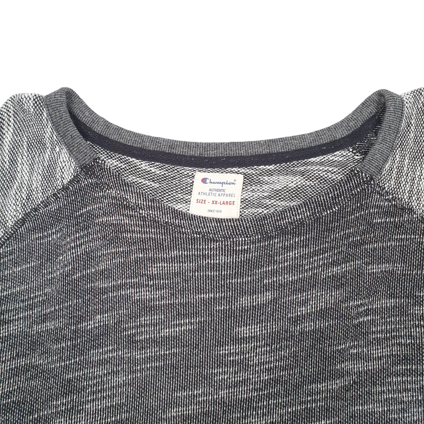 Womens Grey Champion Sweater Top Crewneck Jumper