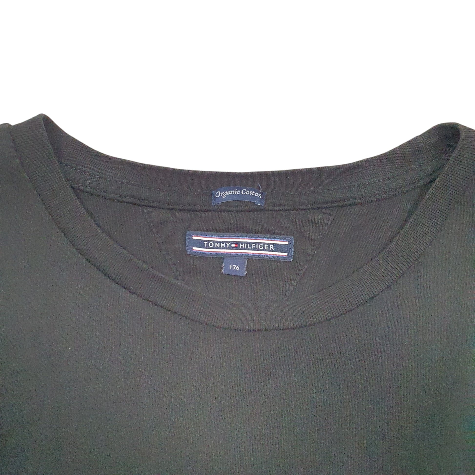 Mens Black Tommy Hilfiger  Short Sleeve T Shirt