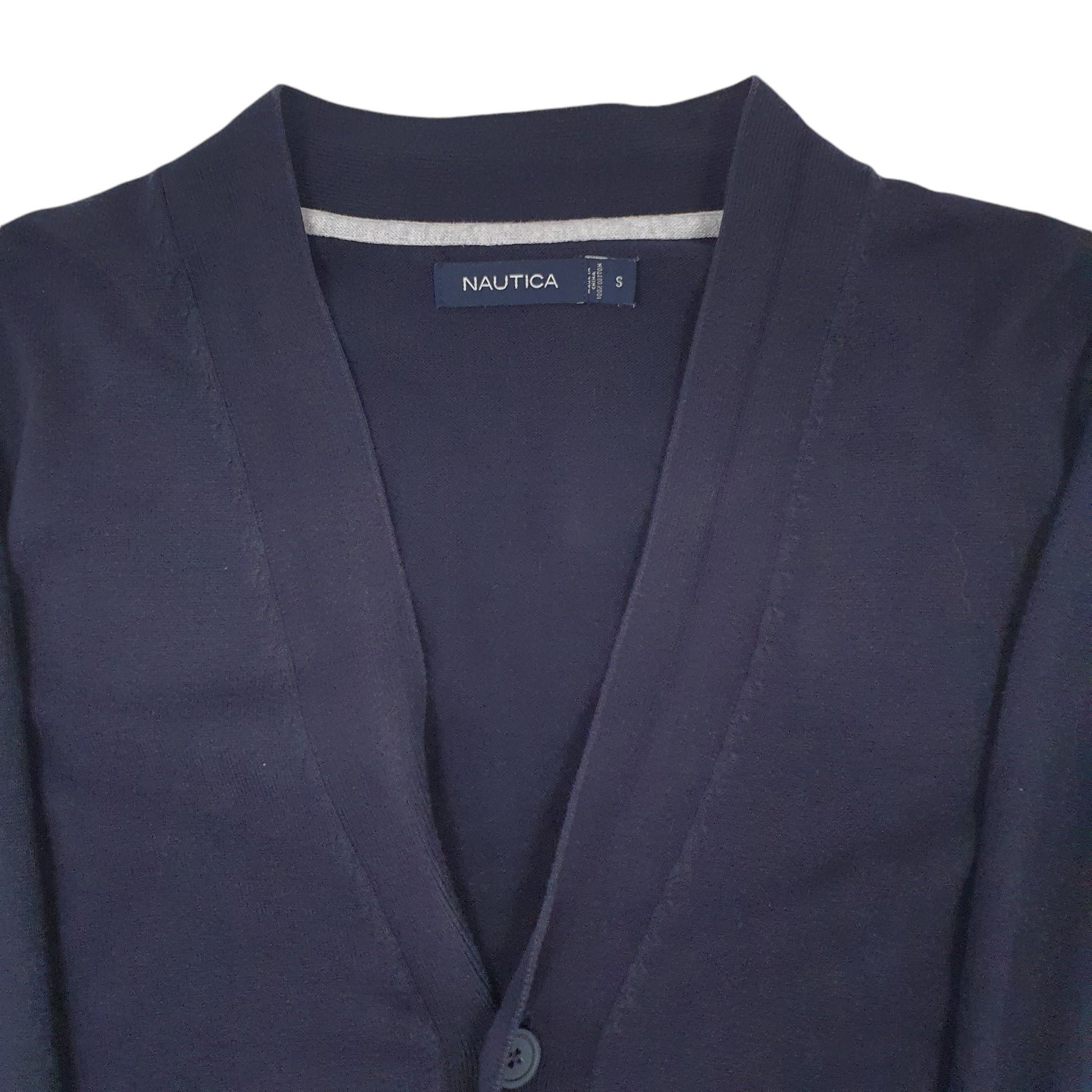 Womens Navy Nautica Knitwear Cardigan Jumper