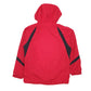 Womens Red Columbia Sportswear Company Padded Hoodie Coat