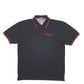 Mens Black Tommy Hilfiger  Short Sleeve Polo Shirt