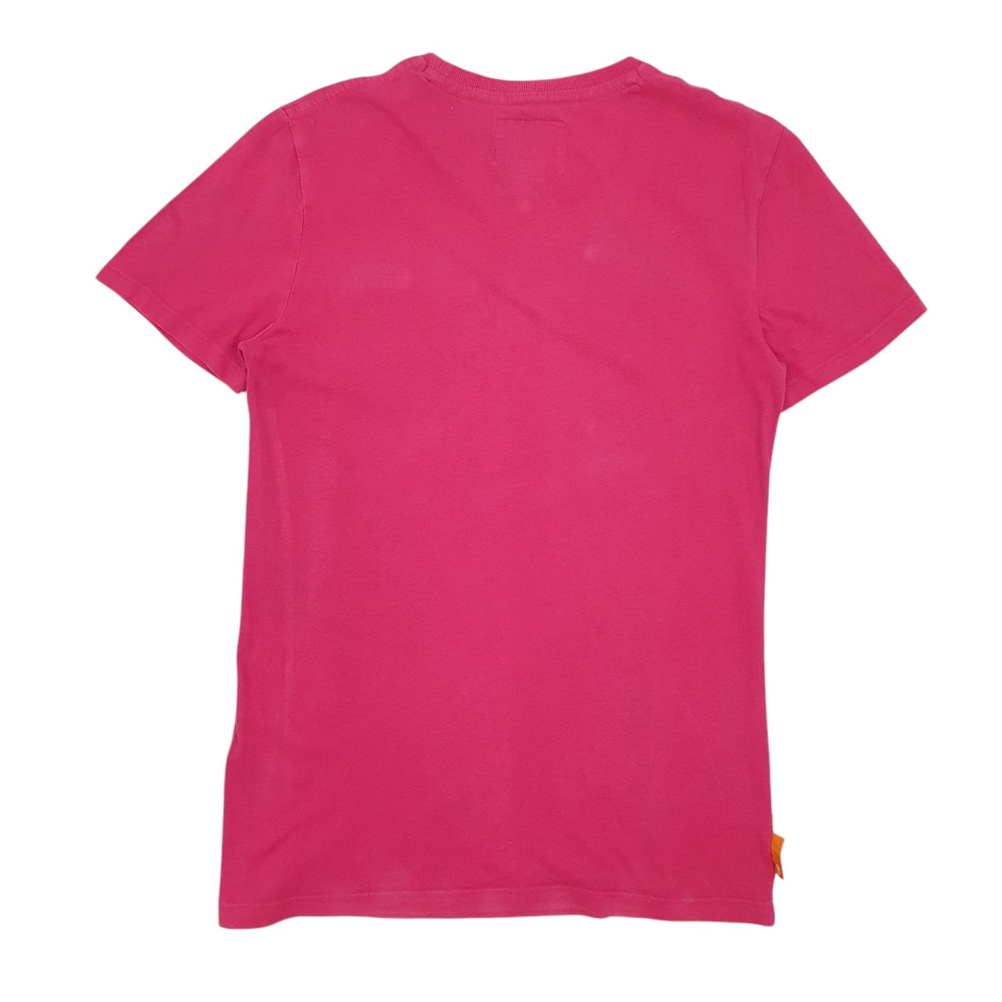 Mens Pink Superdry  Short Sleeve T Shirt