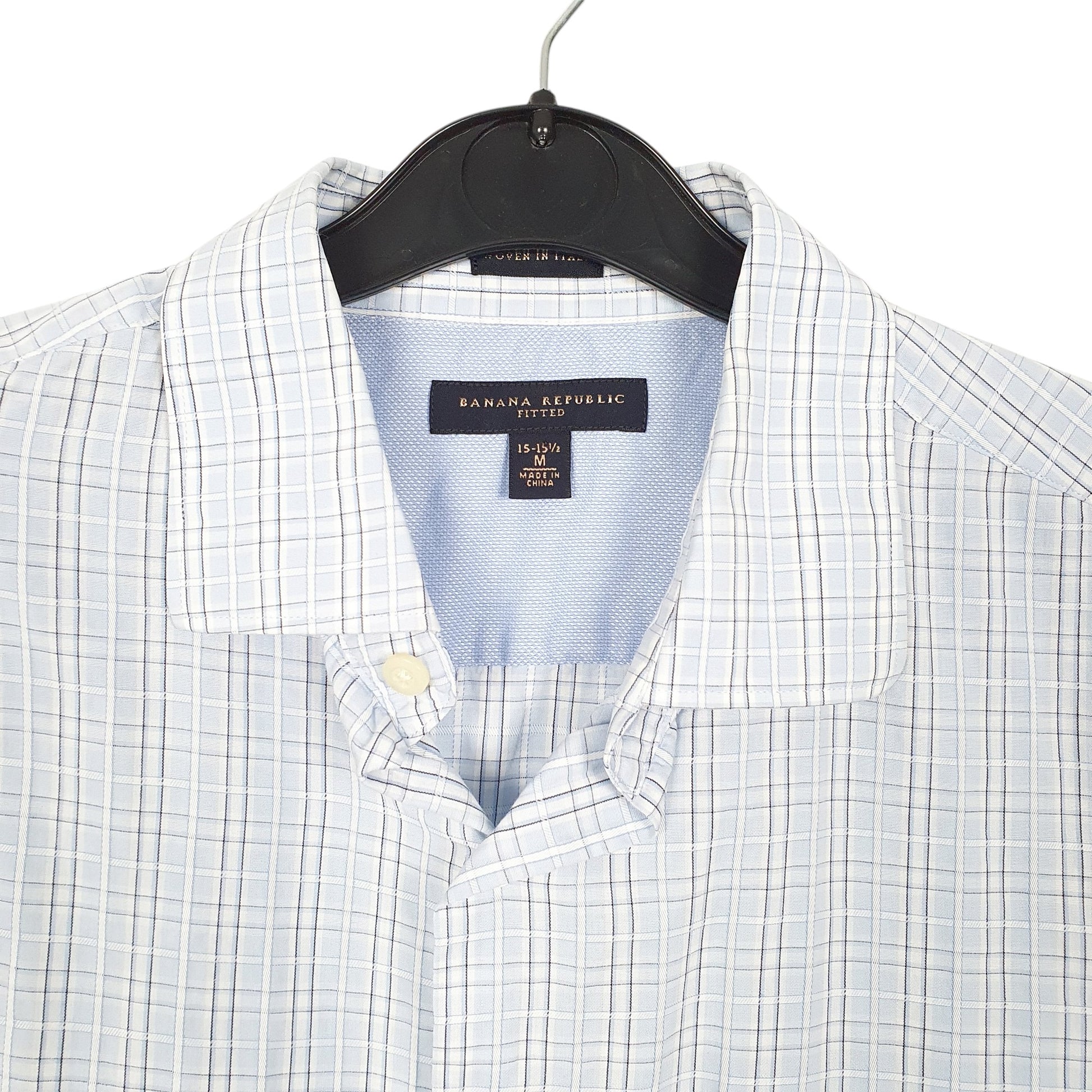 Mens Blue Banana Republic  Long Sleeve Shirt