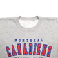 Womens Grey Nutmeg Mills Montreal Canadiens Hockey Spellout Crewneck Jumper